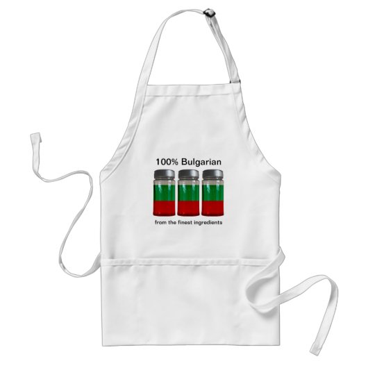Bulgarien Flag Gewürzjars Schürze (Vorne)
