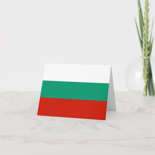 Bulgarien-Flagge (Vorderseite)