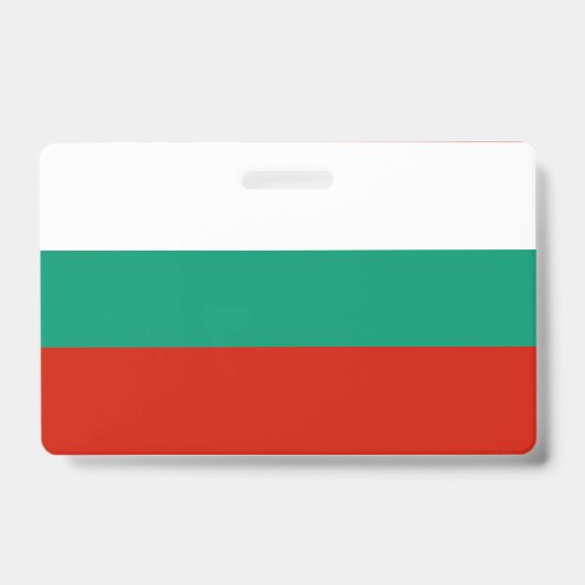 Bulgarien-Flagge Ausweis (Vorderseite)