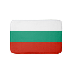 Bulgarien-Flagge Badematte
