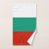 Bulgarien-Flagge Badhandtuch Set (Handtuch)