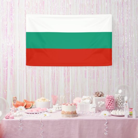 Bulgarien-Flagge Banner (Party)