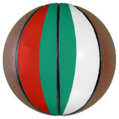 Bulgarien-Flagge Basketball (Vertikal)