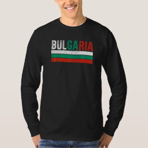 Bulgarien-Flagge Bulgarische Männer Frauen Kinder T-Shirt