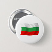 Bulgarien-Flagge-Button Button (Vorne & Hinten)