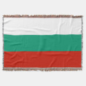 Bulgarien-Flagge Decke (Vorderseite)