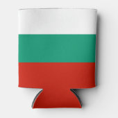 Bulgarien-Flagge Dosenkühler (Vorderseite)