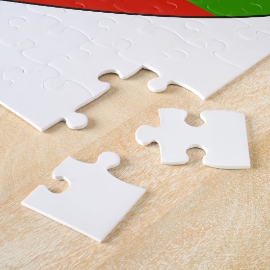 Bulgarien-Flagge einfach Puzzle (Seite)