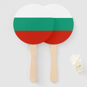 Bulgarien-Flagge Fächer