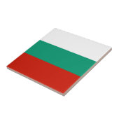 Bulgarien-Flagge Fliese (Seite)