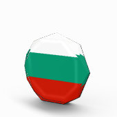 Bulgarien-Flagge Fotoblock (Rechts)
