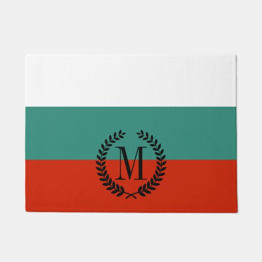 Bulgarien-Flagge Fußmatte (Vorderseite)