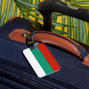 Bulgarien-Flagge Gepäckanhänger