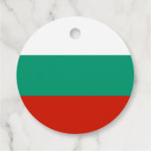 Bulgarien-Flagge Geschenkanhänger (Rückseite)