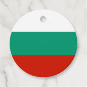 Bulgarien-Flagge Geschenkanhänger (Vorderseite)