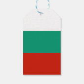 Bulgarien-Flagge Geschenkanhänger (Rückseite)