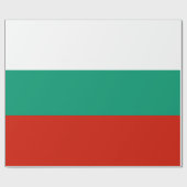 Bulgarien-Flagge Geschenkpapier (Flach)