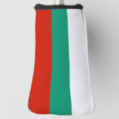 Bulgarien-Flagge Golf Headcover (Rotieren 90)