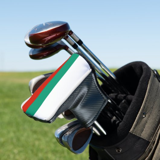 Bulgarien-Flagge Golf Headcover (In Situ)