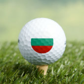 Bulgarien-Flagge Golfball (Insitu T-Shirt)