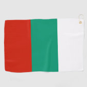 Bulgarien-Flagge Golfhandtuch (Horizontal)