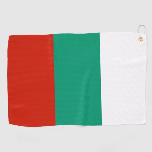 Bulgarien-Flagge Golfhandtuch (Horizontal)