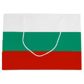 Bulgarien-Flagge Große Geschenktüte (Vorderseite)