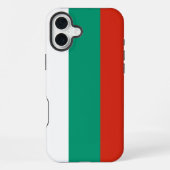 Bulgarien-Flagge iPhone Hülle (Rückseite)