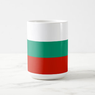 Bulgarien-Flagge Kaffeetasse