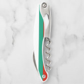 Bulgarien-Flagge Kellnermesser (Rückseite)