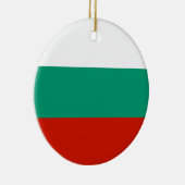 Bulgarien-Flagge Keramik Ornament (Rechts)