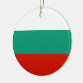 Bulgarien-Flagge Keramik Ornament (Links)