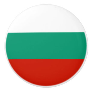 Bulgarien-Flagge Keramikknauf