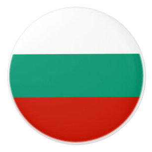Bulgarien-Flagge Keramikknauf