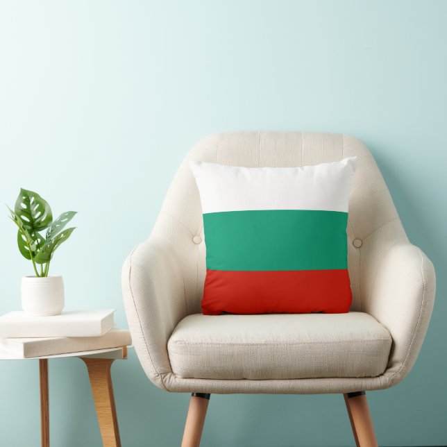 Bulgarien-Flagge Kissen (Stuhl )