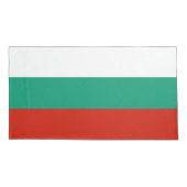Bulgarien-Flagge Kissenbezug (Rückseite)