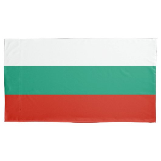 Bulgarien-Flagge Kissenbezug (Vorderseite)