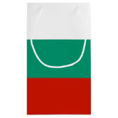 Bulgarien-Flagge Kleine Geschenktüte (Rückseite)