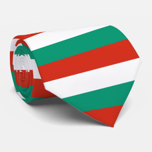 Bulgarien-Flagge Krawatte