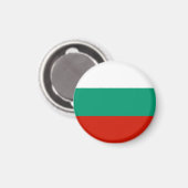 Bulgarien-Flagge Magnet (Vorderseite/Rückseite)