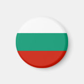 Bulgarien-Flagge Magnet (Vorne)