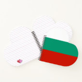 Bulgarien-Flagge Notizblock (Innenseite)