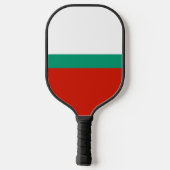 Bulgarien-Flagge Pickleball Schläger (Rückseite)