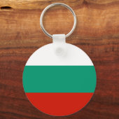 Bulgarien-Flagge Schlüsselanhänger (Rückseite)