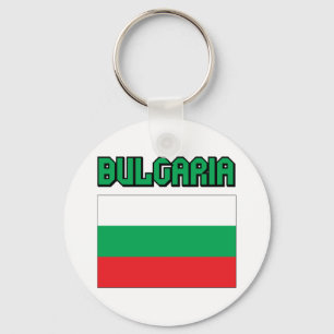 Bulgarien-Flagge Schlüsselanhänger