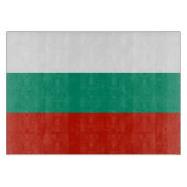 Bulgarien-Flagge Schneidebrett (Vorderseite)