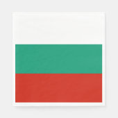 Bulgarien-Flagge Serviette (Vorderseite)