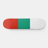 Bulgarien-Flagge Skateboard (Horizontal)