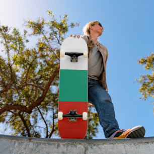 Bulgarien-Flagge Skateboard