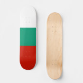 Bulgarien-Flagge Skateboard (Vorderseite)